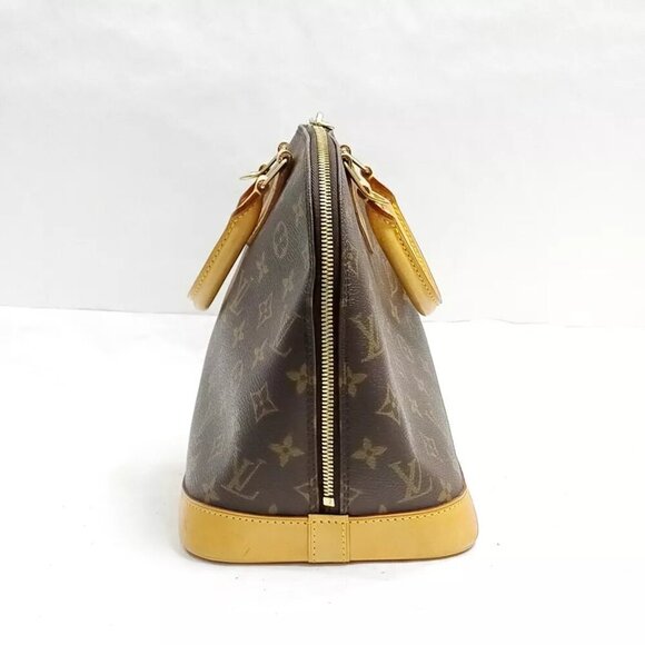 Louis Vuitton LV Hand Bag Alma Brown Monogram 580-010425 - Picture 3 of 9